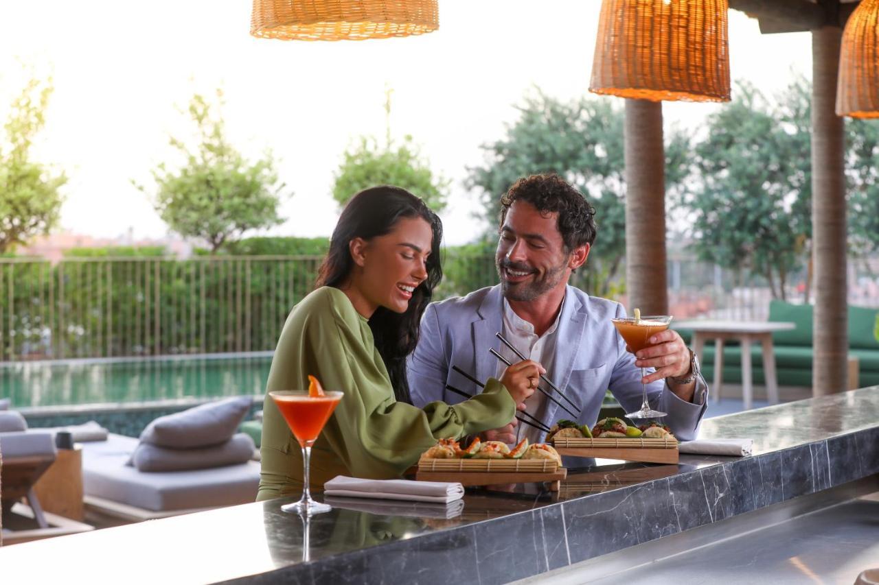 Hotel Jadali & Spa 마라케시 외부 사진 The Pool Bar