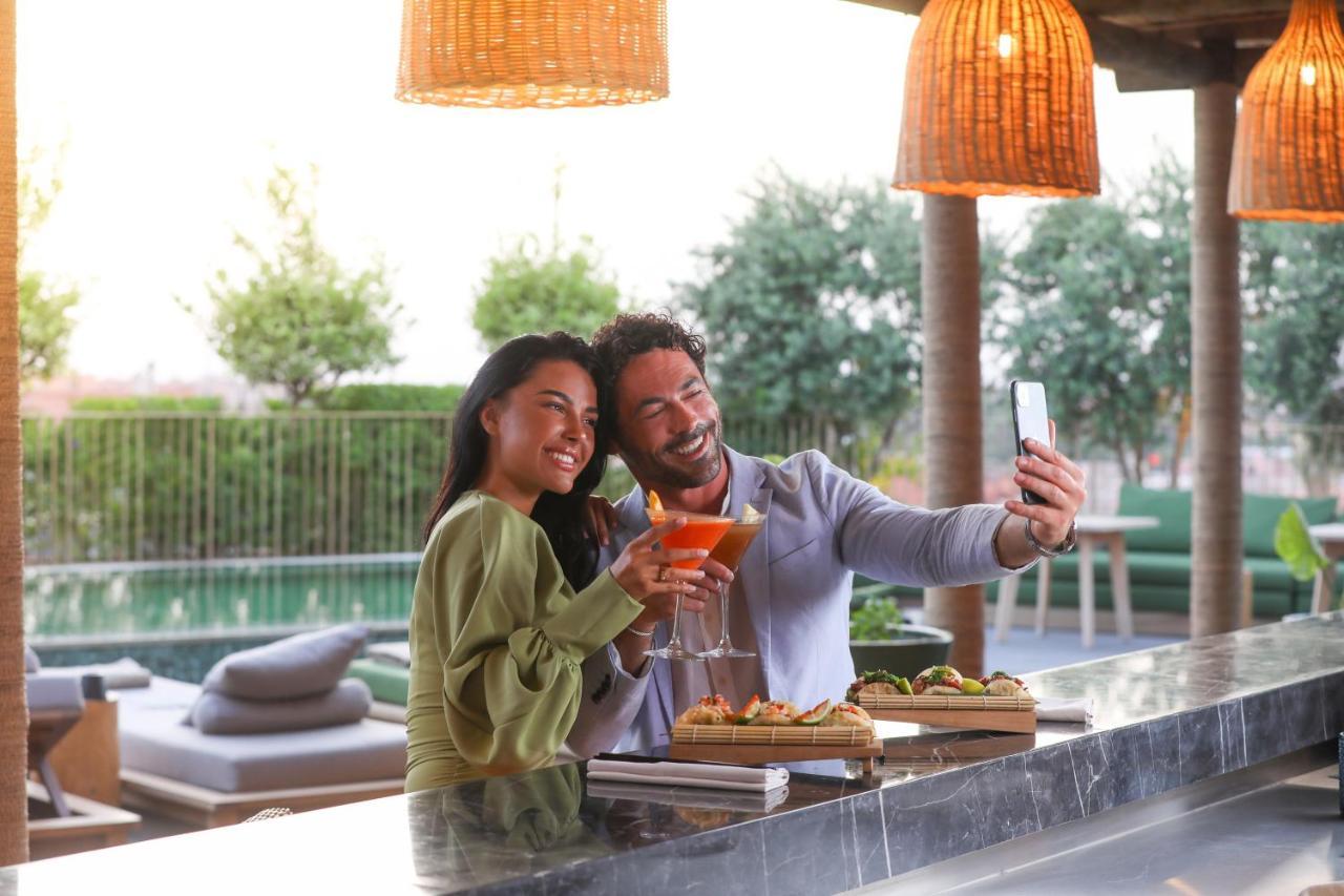 Hotel Jadali & Spa 마라케시 외부 사진 The Pool Bar