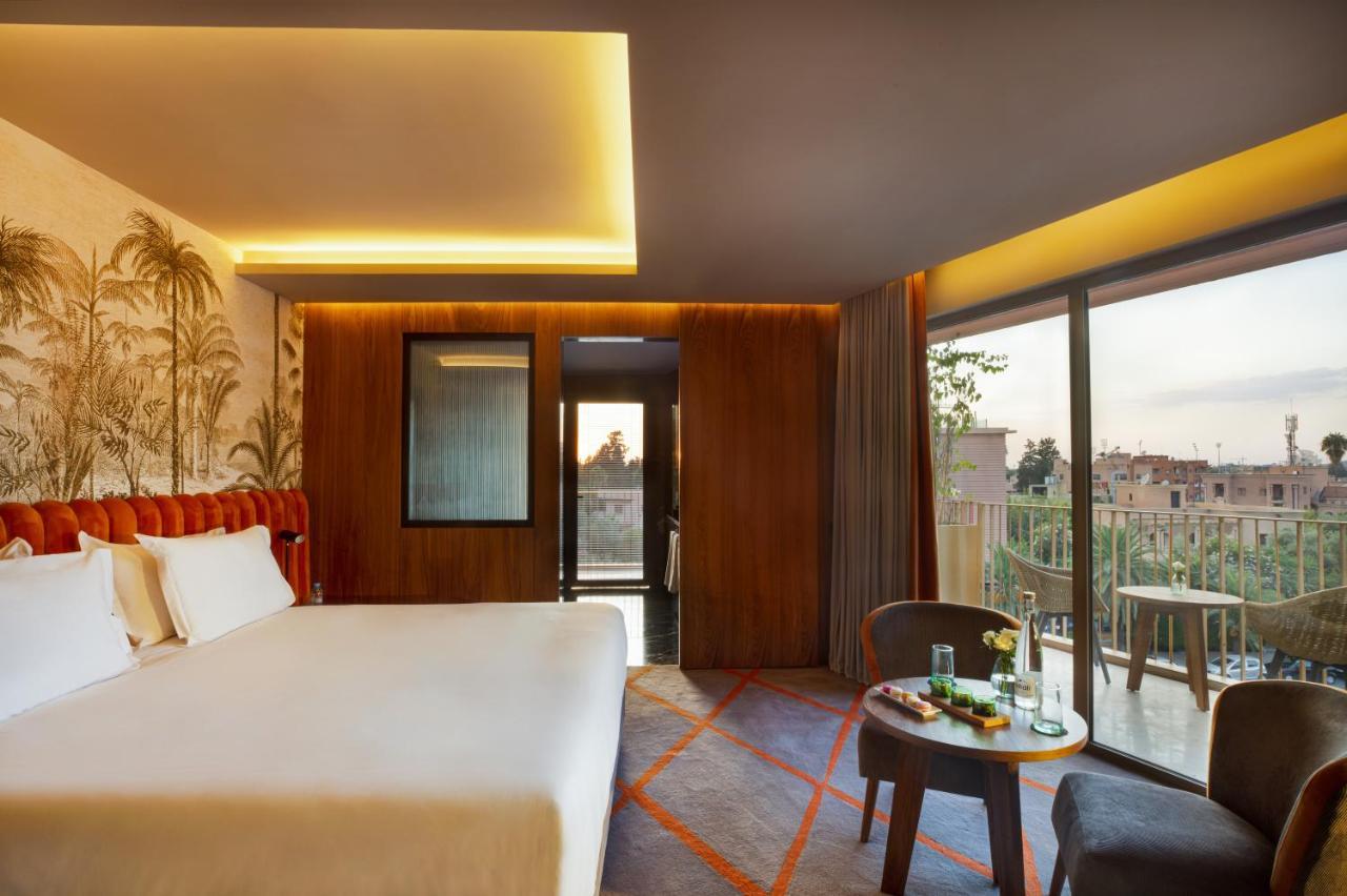Hotel Jadali & Spa 마라케시 외부 사진 A room at the hotel